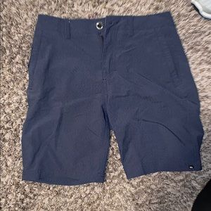 Hybrid amphibian shorts size 28. Navy blue